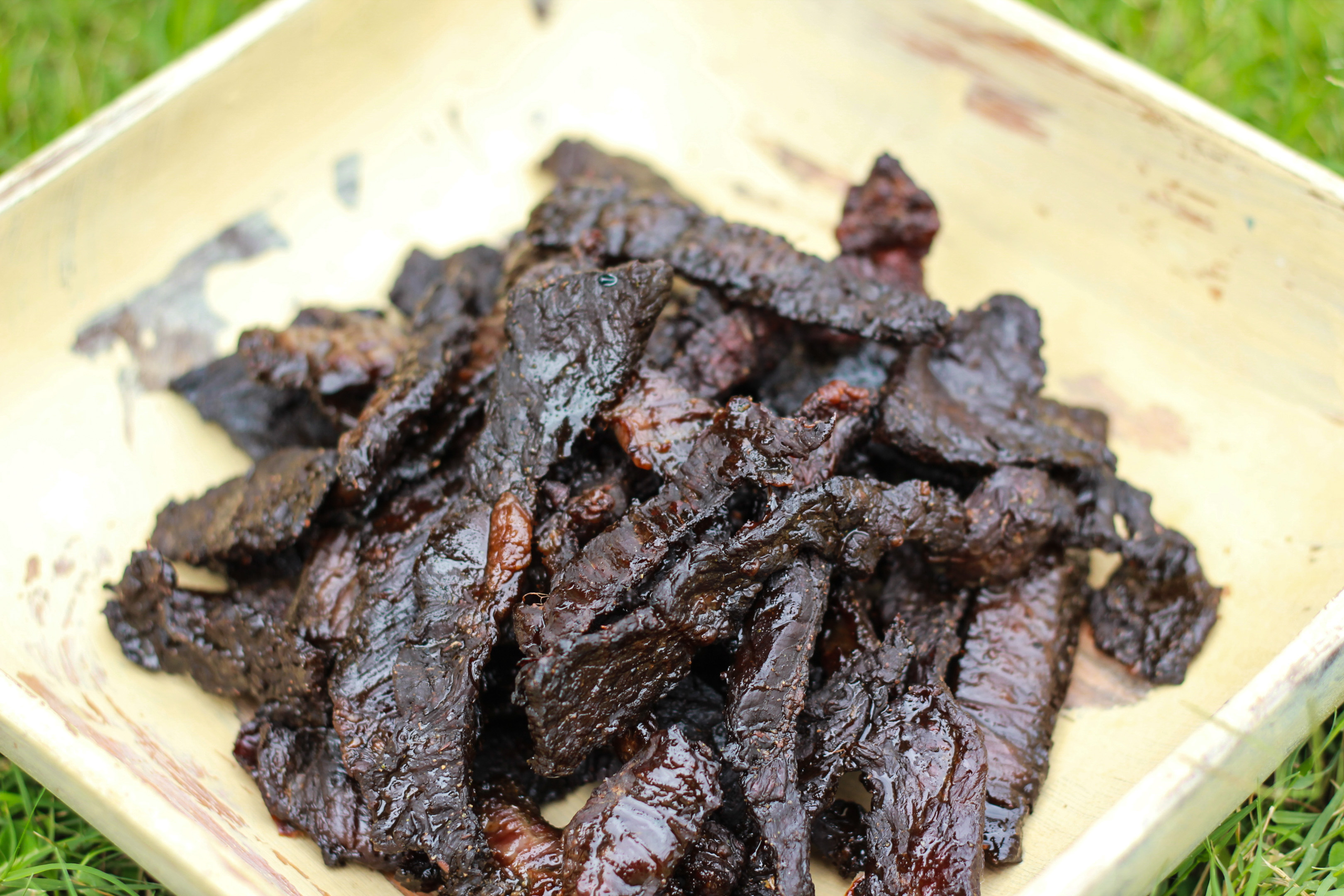 Homemade Peppered Beef Jerky Recipe and Video