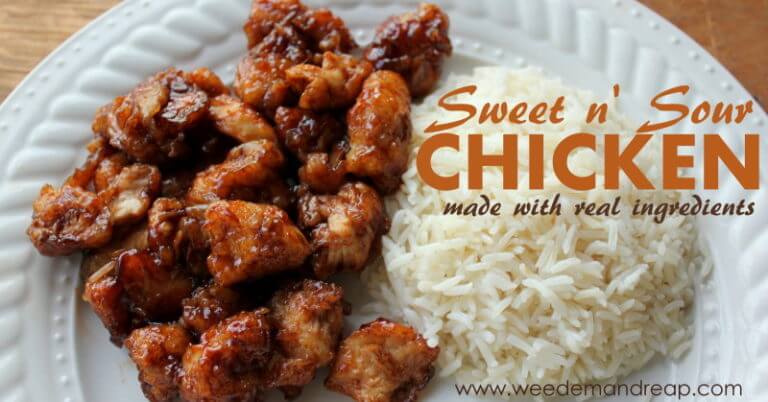 Recipe: Sweet n' Sour Chicken - Weed 'em & Reap