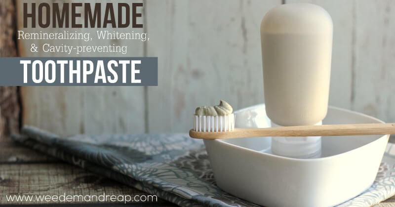 Homemade Remineralizing & Whitening Toothpaste Recipe