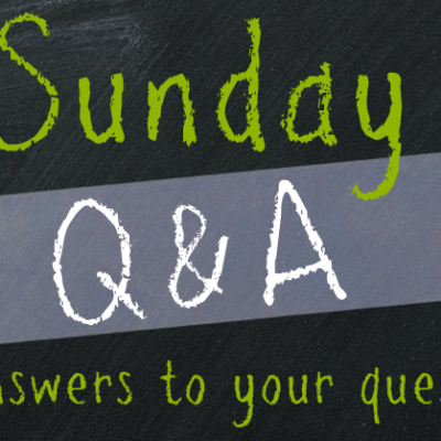 Sunday Q&A: December 22, 2013